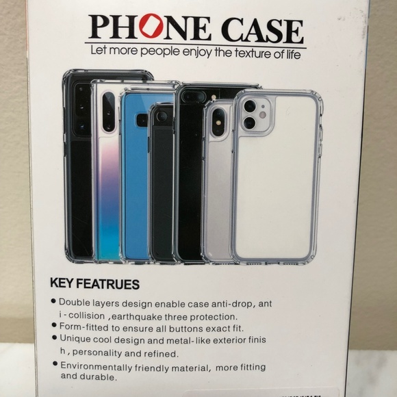 Aedilys Space Airbag Protection Case iPhone 12 Pro Max Clear Screen Protectors - Picture 3 of 10